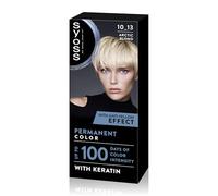 SYOSS Permanent Cool Color 10-13 Rubio Ártico, tinte de pelo matizador y mascarilla intensiva con keratina, para una cobertura profesional de canas, color duradero