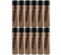 Syoss Profesional Keratin Laca 12 x 400 ML 48H Extra Fuerte Sujeción Nivel 4