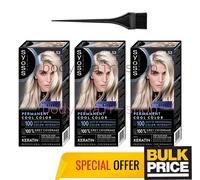 Syoss Professional 10-53 Cool Light Blond Clean Luminous Tone Hair Color 3-Pack