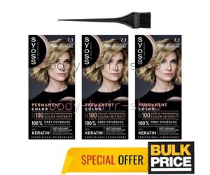 Syoss Professional 7-1 Natural Medio Rubio Elegante Color de Cabello Tono...