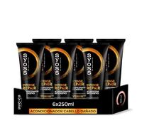 Syoss Repair Deep Acondicionador 250ml, Pack de 6, Reparación Intensiva para Cabello Dañado, Suavidad y Brillo