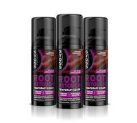 SYOSS Root Retouch Spray Retoca raíces Temporal Color Rojo Cashmere (1 x 120 ml), tinte rojo para las raíces con cobertura instantánea, coloración pelo temporal para las canas, Pack 3