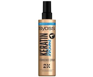 Syoss - Spray protector para el secador de pelo, queratina y volumen, 200 ml, 6 unidades