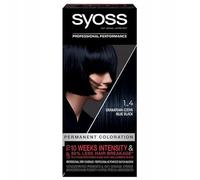 Syoss Tinte para el cabello 1-4 azul marino negro x2