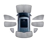 SYPPCH Coche Parasoles para Toyota Yaris 2013 2014 2015 2016 2017 2018 2019 2020 2021 2022 2023 2024, Privacidad Espesar Parasol para Transpirable Cortina Coche,D/All Car