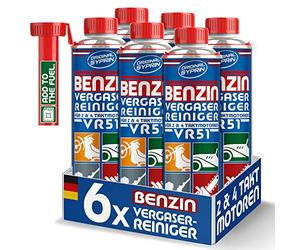 Syprin VR51 - Limpiador de carburador original para motores de gasolina de 2 tiempos, 4 tiempos, 6 unidades
