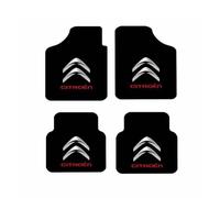 SYQCM 4 Piezas Alfombrillas Coche para Citroen C1 C3 C4 Cactus C-Zero Berlingo Multispace, Alfombra para Coche Delanteras Traseras Juego Alfombrillas Antideslizante Impermeables,A