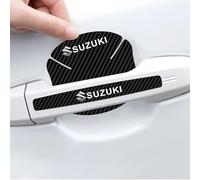 SYQCM 8 Piezas Pegatinas Manijas Puertas para Suzuki Vitara, Adhesivo Películas Protectoras Manijas Coche Antiarañazos Estilo Accesorios