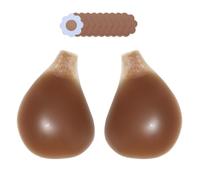 Syrads 1 par Efecto Lifting Pezoneras de Silicona de Sujetador Adhesivo Hipoalergénico Invisibles Reutilizables para Mujer