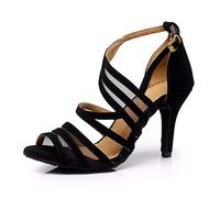 Syrads Zapatos de Baile Latino para Mujer Zapatos de Baile Tango Salsa Samba Bachata Baile de Salón Baile Interior