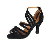 Syrads Zapatos de Baile Latino para Mujer Zapatos de Baile Tango Salsa Samba Bachata Baile de Salón Baile Interior