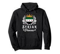Syrian Princess Syria Flag Proud Syrian Girl Sudadera con Capucha