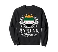 Syrian Queen New Syria Flag Proud Syrian Woman Sudadera