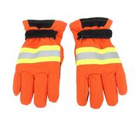 Syrisora 1 par de de Extinción de Incendios Retardantes Antideslizantes de Calor con Tiras Reflectantes para Hombres y Mujeres