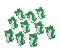 Syrisora 10 Parches Termoadhesivos de Algodón Bordados para Ropa, Fáciles de Despegar y Aplicar, Ideales para Decorar Ropa, Sombreros, Mochilas y regalos.