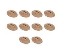 Syrisora 10PCS Labios de Práctica de Tatuaje Boca Abierta Labios Falsos 3D de Silicona para Entrenamiento de Tatuaje Semipermanente (Color de piel oscuro)