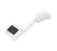 Syrisora Agarre para Pulgar hacia Arriba, Apto para Cámara Q3, Soporte para Reposapiés para Zapata, con Almohadilla de Silicona Antiarañazos para una Sujeción Estable de la Mano (Plata)