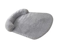 Syrisora Cama para Perros, Desmontable, Suave, Cómoda, Lavable, Base Antideslizante, Cálida Cama para Perros de Felpa con Fondo con Cremallera para el Hogar, (M: 80x60cm/31,50x23,62 Pulgadas)