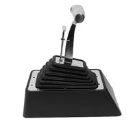 Syrisora Conjunto de Palanca de Cambios Automática Universal, Reemplazo de Modos Duales de 3 y 4 Velocidades con Interruptor de Seguridad Neutral para Transmisiones GM TH400 350 2