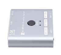 Syrisora Conmutador 2.1 2 en 1 Salida Bidireccional 16K 60Hz 48Gbps