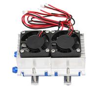 Syrisora Enfriador Termoeléctrico Peltier de 144 W, de Refrigeración de Aire Acondicionado Semiconductor de 12 V con Ventilador para Mini Refrigerador, Kit de Bricolaje, A