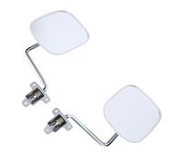 Syrisora Espejo de Puerta de Repuesto, Espejo Retrovisor de Ajuste Manual con Vista Amplia y Transparente para Landcruiser BJ40 BJ42 FJ40 FJ45 HJ45 HJ47 Techo Rígido de 2 Puertas