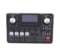 Syrisora Paquete de Micrófono para Podcast, Micrófono de Condensador con Brazo Articulado e Interfaz de Sonido, Pantalla LED Ajustable, para Grabación de PC, Transmisión de Podcasts de