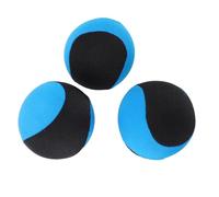 Syrisora Pelotas Saltarinas de Agua, 3 Unidades de Pelotas de Goma Duraderas para Piscina, Playa, Lago y Océano, con Diseño de Fácil Agarre para Niños, Adultos y Juegos Acuáticos