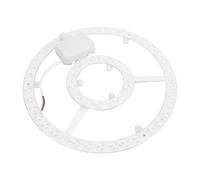 Syrisora Tablero de Luz de Techo LED, Panel de Repuesto Magnético Redondo de 48 W y 10,6 Pulgadas con Luz Difusa de 360° y Alta Reproducción Cromática, para Luces de Ventilador de Techo