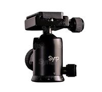 Syrp Ballhead - con una Placa de liberación rápida - 3/8 UNC Rosca y 2 Niveles de Burbuja - Compatible con la mayoría DSLR, sin Espejo - Aluminio