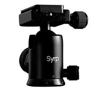 Syrp Ballhead - con una Placa de liberación rápida - 3/8 UNC Rosca y 2 Niveles de Burbuja - Compatible con la mayoría DSLR, sin Espejo - Aluminio