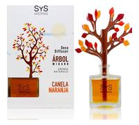 SYS Ambientador Difusor Árbol Canela Naranja 90 ml