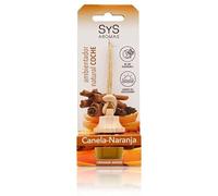 SYS - Ambientador para Coche Style Aroma Canela y Naranja - 7 ml - Pack de 2 (Total 14 ml)