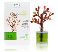 SYS Aromas Ambientador Decorativo Árbol - Fragancia Duradera Raíz Angélica - Aromatizador de Hogar, Oficina y Baño - 90 ml
