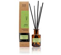 Ambientador Mikado Wood y Vetiver 100ml SYS Aromas. Difusor de Varillas. Esencia para Hogar. Decoración. Difusor con Palitos de Ratán. Fragancia Duradera.