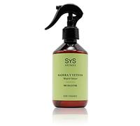 SYS Aromas Ambientador Pulverizador Madera y Vetiver 1991 - Spray Concentrado - Fragancia Duradera, Elimina Olores, Ideal para Hogar, Oficina, Baño - 300 ml