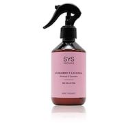 SYS Aromas Ambientador Pulverizador Ruibarbo y Lavanda 1991 - Spray Concentrado - Aroma Floral y Cítrico - Fragancia Duradera, Elimina Olores - Ideal para Hogar, Oficina, Baño - 300 ml