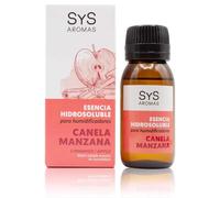 SYS Aromas Esencia Hidrosoluble Canela y Manzana - Aroma Dulce y Afrutado - Fragancia Natural y Duradera para Humidificador y Difusor - Aromaterapia - Fabricado en España - 50 ml