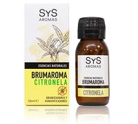 SYS Aromas Esencia Hidrosoluble Citronela - Repelente de Insectos Natural - Aroma Cítrico y Herbal - Fragancia Natural y Duradera para Humidificador y Difusor - Fabricado en España - 50 ml