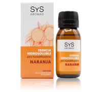 SYS Aromas Esencia Hidrosoluble Naranja - Aroma Cítrico y Frutal - Fragancia Natural y Duradera para Humidificador y Difusor - Aromaterapia - Fabricado en España - 50 ml