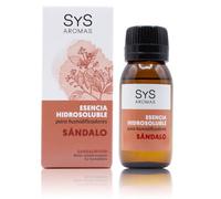 SYS Aromas Esencia Hidrosoluble Sándalo - Aroma Especiado y Amaderado - Fragancia Natural y Duradera para Humidificador y Difusor - Aromaterapia - Fabricado en España - 50 ml