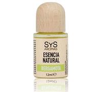 SYS Aromas Esencia Natural Bergamota - Aroma Cítrico y Floral - Para Quemadores, Ambientadores, Humidificadores y Velas - 12ml
