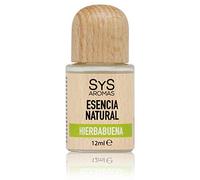 SYS Aromas Esencia Natural Hierbabuena - Aroma Fresco y Herbal - Para Quemadores, Ambientadores, Humidificadores y Velas - 12ml
