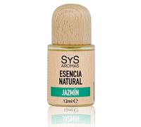 SYS Aromas Esencia Natural Jazmín - Aroma Delicado y Floral - Para Quemadores, Ambientadores, Humidificadores y Velas - 12ml