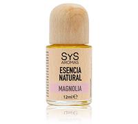 Esencia Natural de Mangnolia SYS Aromas 12 ml para Quemador Esencias, ambientadores de Hogar, Fragancias para Humidificadores no Hidrosolubles, Esencias para Velas, Aceite de magnolia