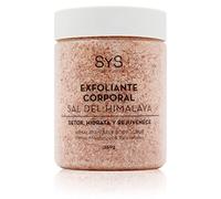 Exfoliante Corporal Sal Rosa del Himalaya 350g SYS. Elimina Células Muertas y Rejuvence la Piel. Anticelulítico. Hidrata. Aporta Suavidad y Firmeza. Apto para Todo Tipo de Pieles.