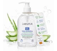 SYS Gel Hidroalcohólico Dosificador - Aloe Vera y Pantenol - 500 ml | Limpieza de Manos Sin Agua - Higienizante Total 70% Alcohol - Hidratante y Suave - Uso Diario - Hecho en España