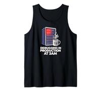 Sysadmin Devops Debugging In Production At 3AM Camiseta sin Mangas