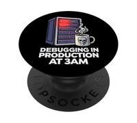 Sysadmin Devops Debugging In Production At 3AM PopSockets PopGrip Adhesivo
