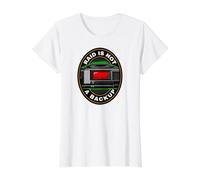 Sysadmin IT Tech Raid Is Not A Backup Camiseta gráfica económica, Mujer, Blanco, XS
